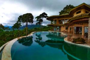 2 Stunning Mountain Homes Ocean View Estate in Escaleras Above Dominicalito